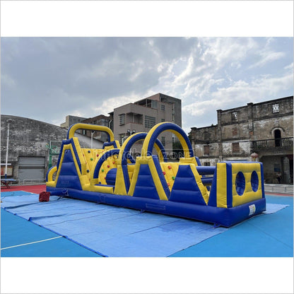 Inflatable Obstacle Course Bounce House Obstacle Course Jumper With Climbing Game - Inflatable-Zone