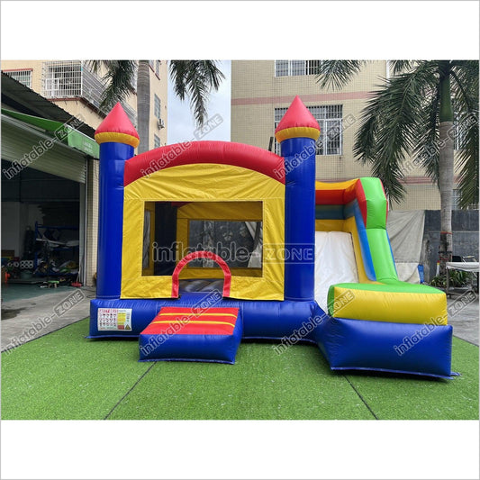 Inflatable Jumping House Bouncer Castle Blow Up Bounce House With Slide - Inflatable-Zone