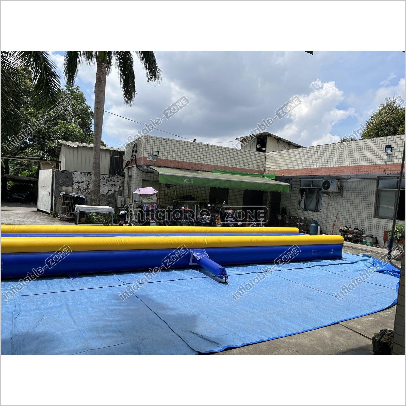 Inflatable Tumbling Track Blow Up Air Gym Mat - Inflatable-Zone
