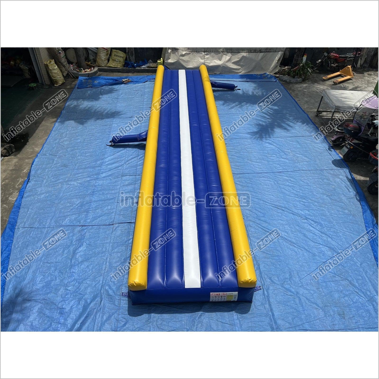 Inflatable Tumbling Track Blow Up Air Gym Mat - Inflatable-Zone