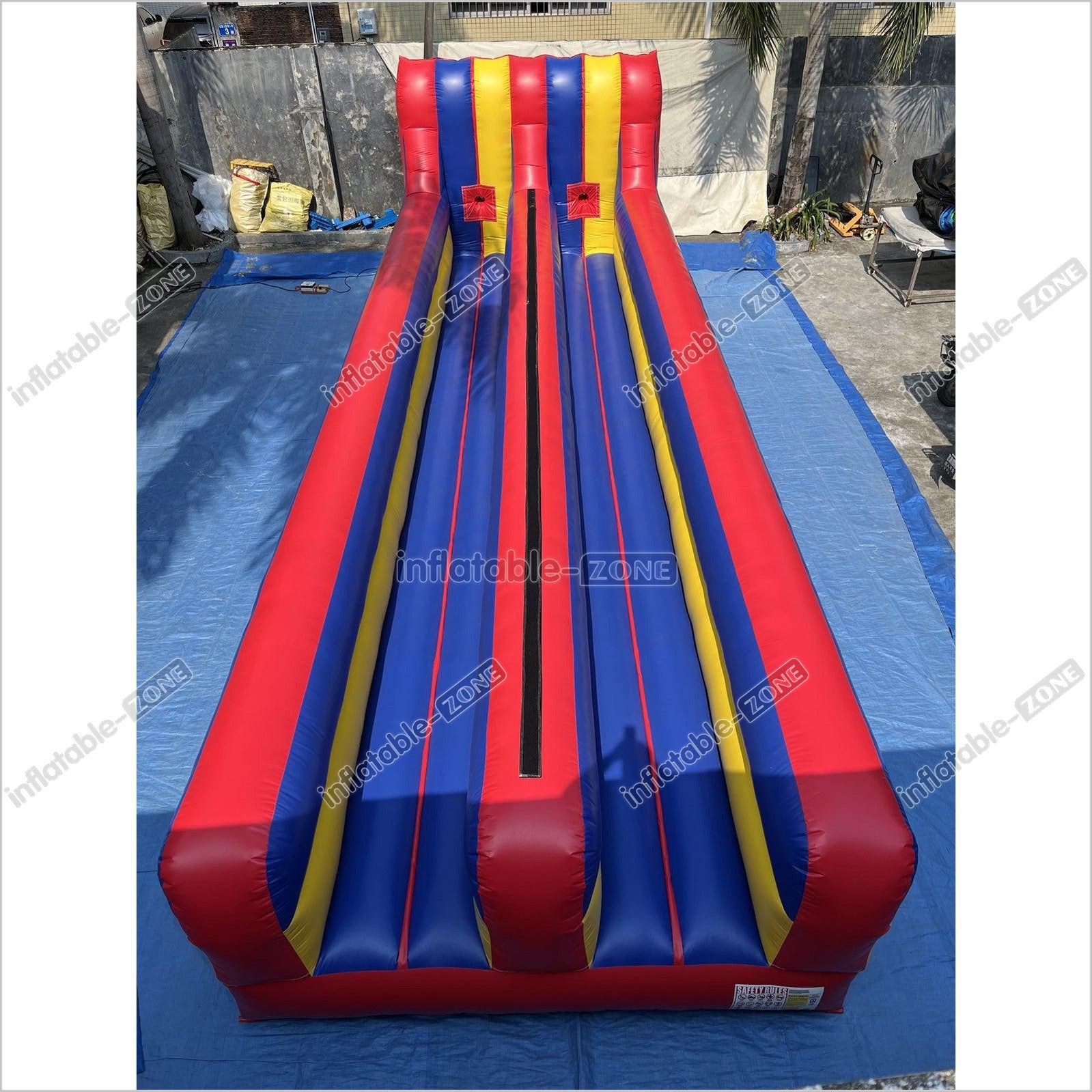 Inflatable Bungee Run Bungee Cord Run Bungee Run Bouncy Castle - Inflatable-Zone