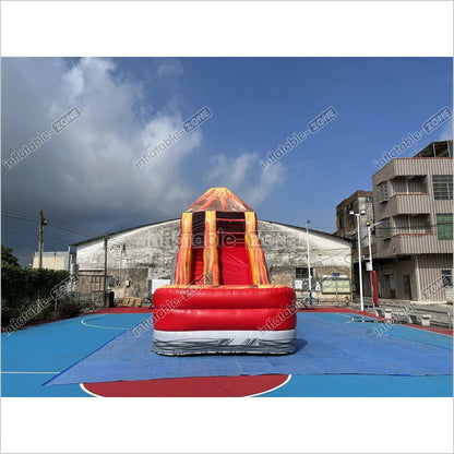Inflatable Outdoor Water Slides, Commercial Water Slide With Inflatable Pool Combo - Inflatable-Zone