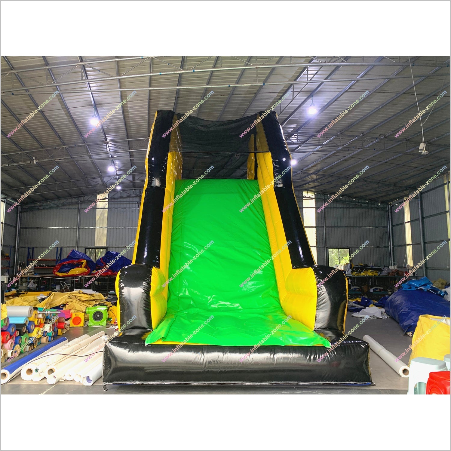 Party Sport Inflatable Climbing Mountain Amusement Park Game Indoor Rock Climbing Wall With Slide - Inflatable-Zone