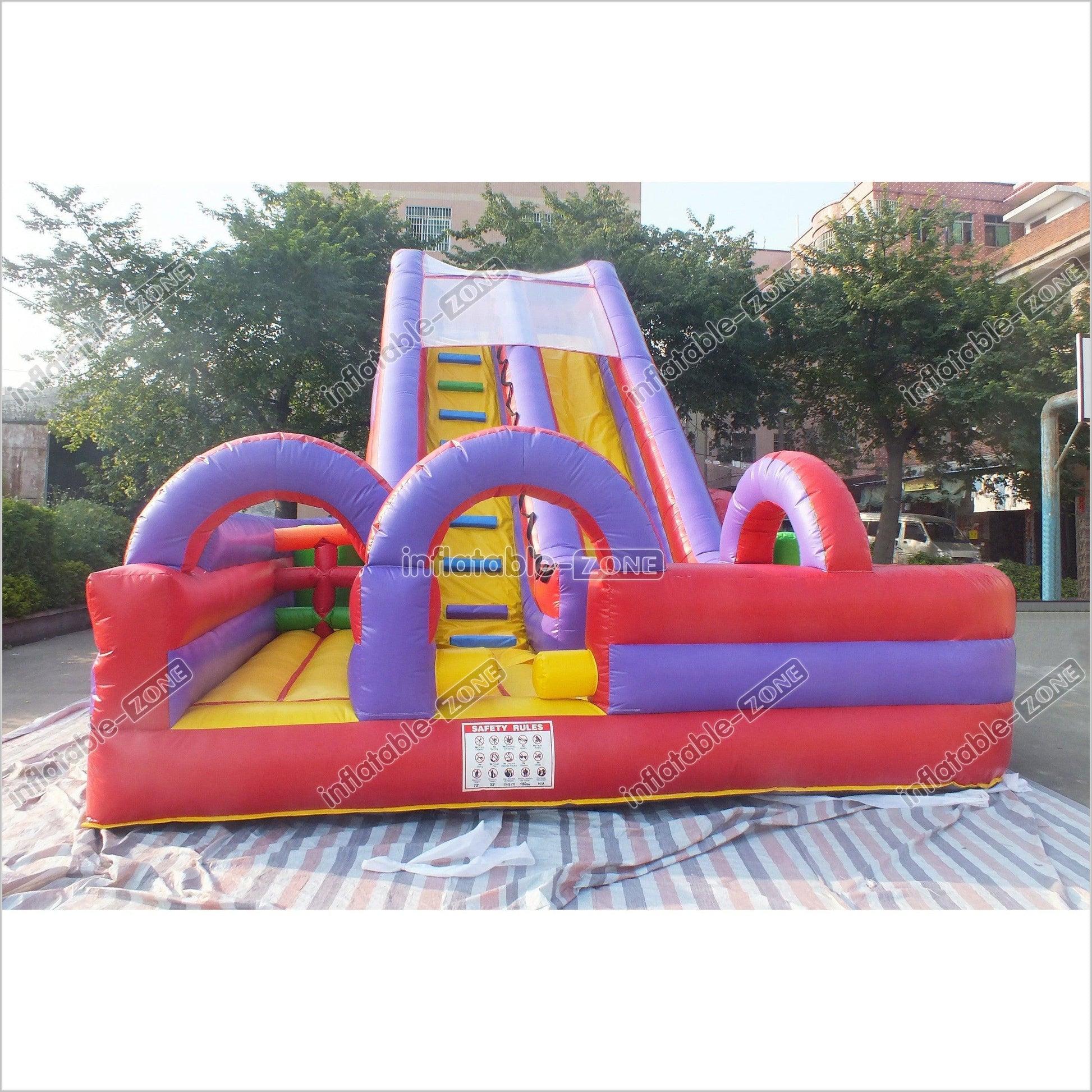 Outdoor Giant Inflatable Slide Sports Game Inflatable Children Amusement Playground Inflatable Bounce Slide - Inflatable-Zone
