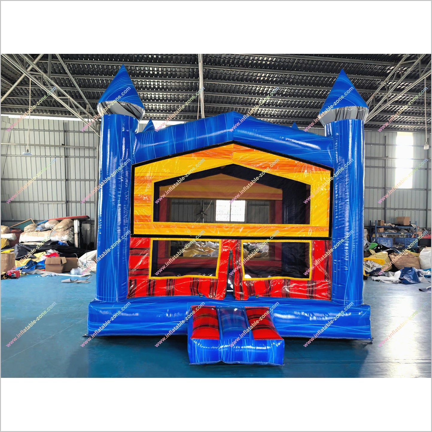 Inflatable Bouncy Castle Rentals Indoor Soft Playground Equipment Marble Jumper Bounce House For Sale Near Me