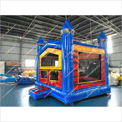 Inflatable Bouncy Castle Rentals Indoor Soft Playground Equipment Marble Jumper Bounce House For Sale Near Me