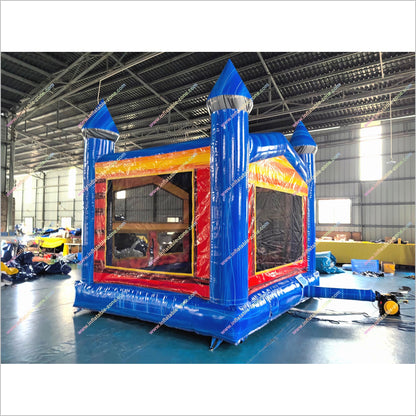 Inflatable Bouncy Castle Rentals Indoor Soft Playground Equipment Marble Jumper Bounce House For Sale Near Me