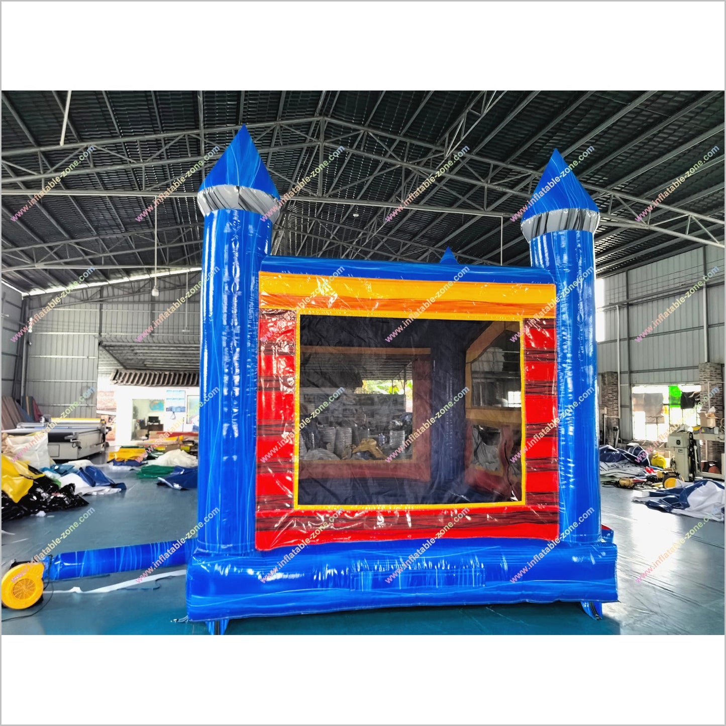 Inflatable Bouncy Castle Rentals Indoor Soft Playground Equipment Marble Jumper Bounce House For Sale Near Me