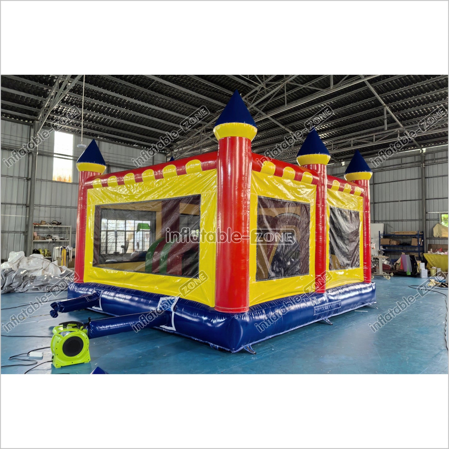 Commercial Inflatable Bouncy Castle With Slide Combo Inflatable Bounce House For Outdoor And Indoor Party Game - Inflatable-Zone