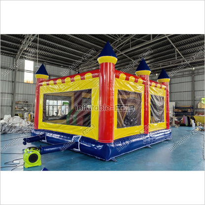 Commercial Inflatable Bouncy Castle With Slide Combo Inflatable Bounce House For Outdoor And Indoor Party Game - Inflatable-Zone