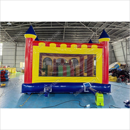 Commercial Inflatable Bouncy Castle With Slide Combo Inflatable Bounce House For Outdoor And Indoor Party Game - Inflatable-Zone