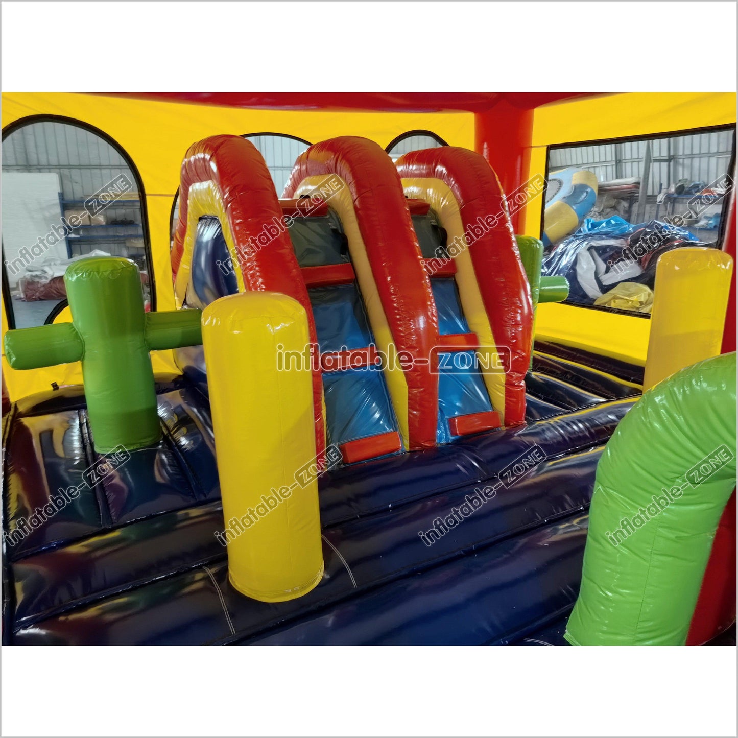 Commercial Inflatable Bouncy Castle With Slide Combo Inflatable Bounce House For Outdoor And Indoor Party Game - Inflatable-Zone