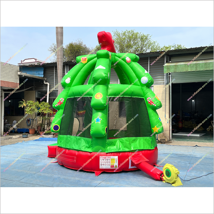 Inflatable Christmas Tree Bouncy Castle Party Near Me Large Outdoor Playground Bounce House For Sell - Inflatable-Zone