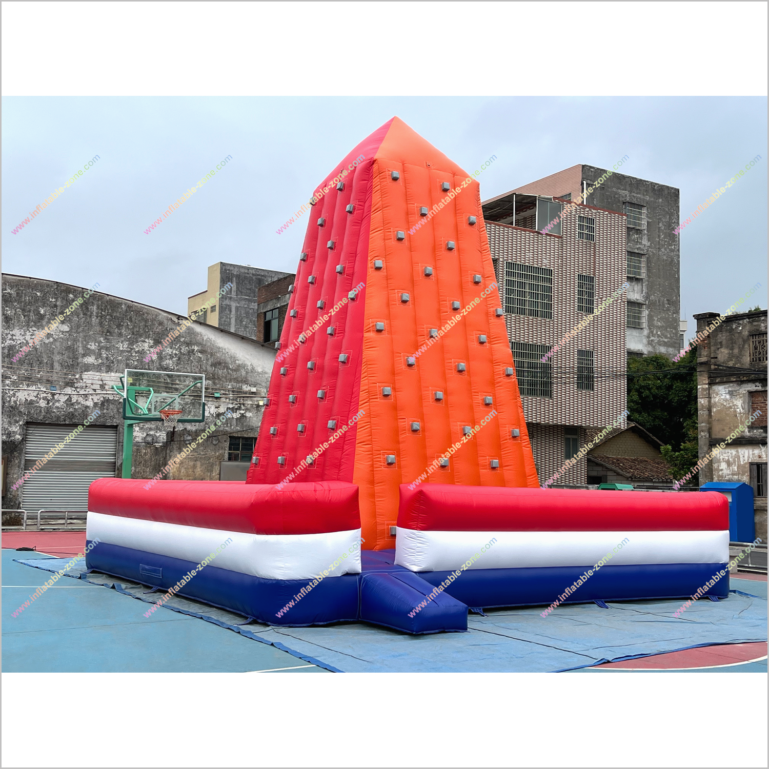 Air Mountain Inflatable Climbing Walls Play Equipment Outdoor Climbing Wall Rocks Tower Games - Inflatable-Zone