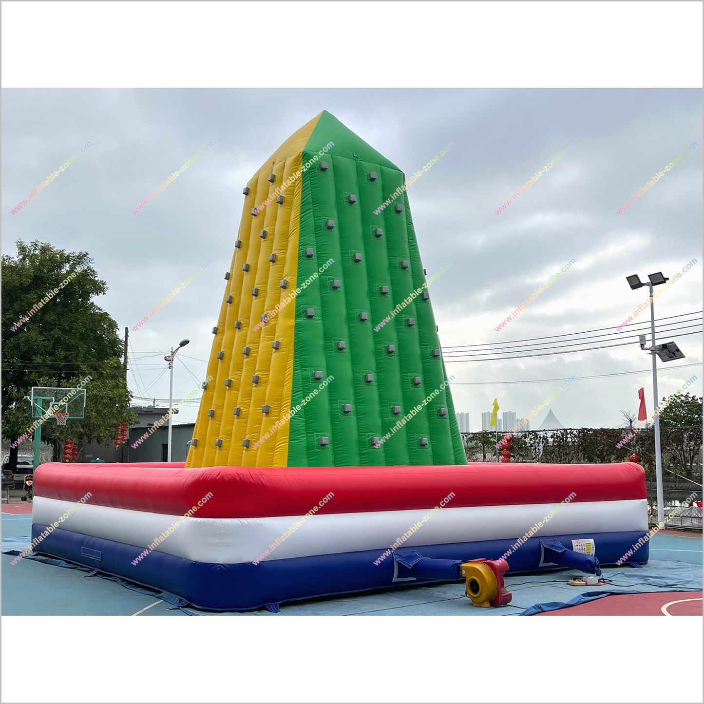 Air Mountain Inflatable Climbing Walls Play Equipment Outdoor Climbing Wall Rocks Tower Games - Inflatable-Zone