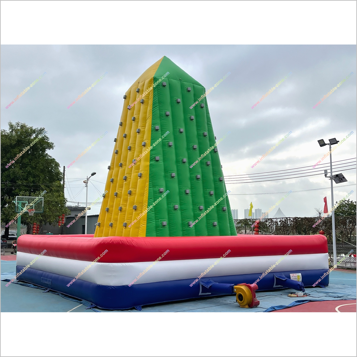 Air Mountain Inflatable Climbing Walls Play Equipment Outdoor Climbing Wall Rocks Tower Games - Inflatable-Zone