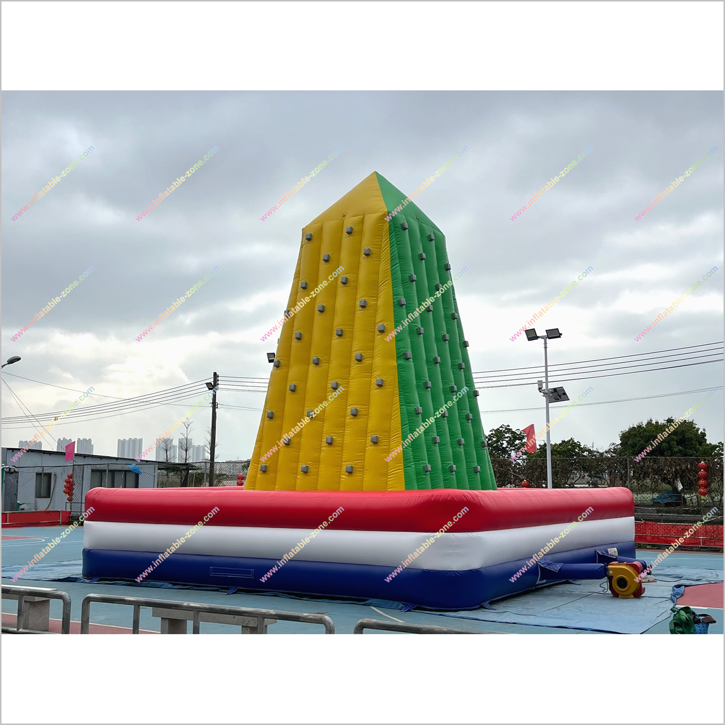 Air Mountain Inflatable Climbing Walls Play Equipment Outdoor Climbing Wall Rocks Tower Games - Inflatable-Zone