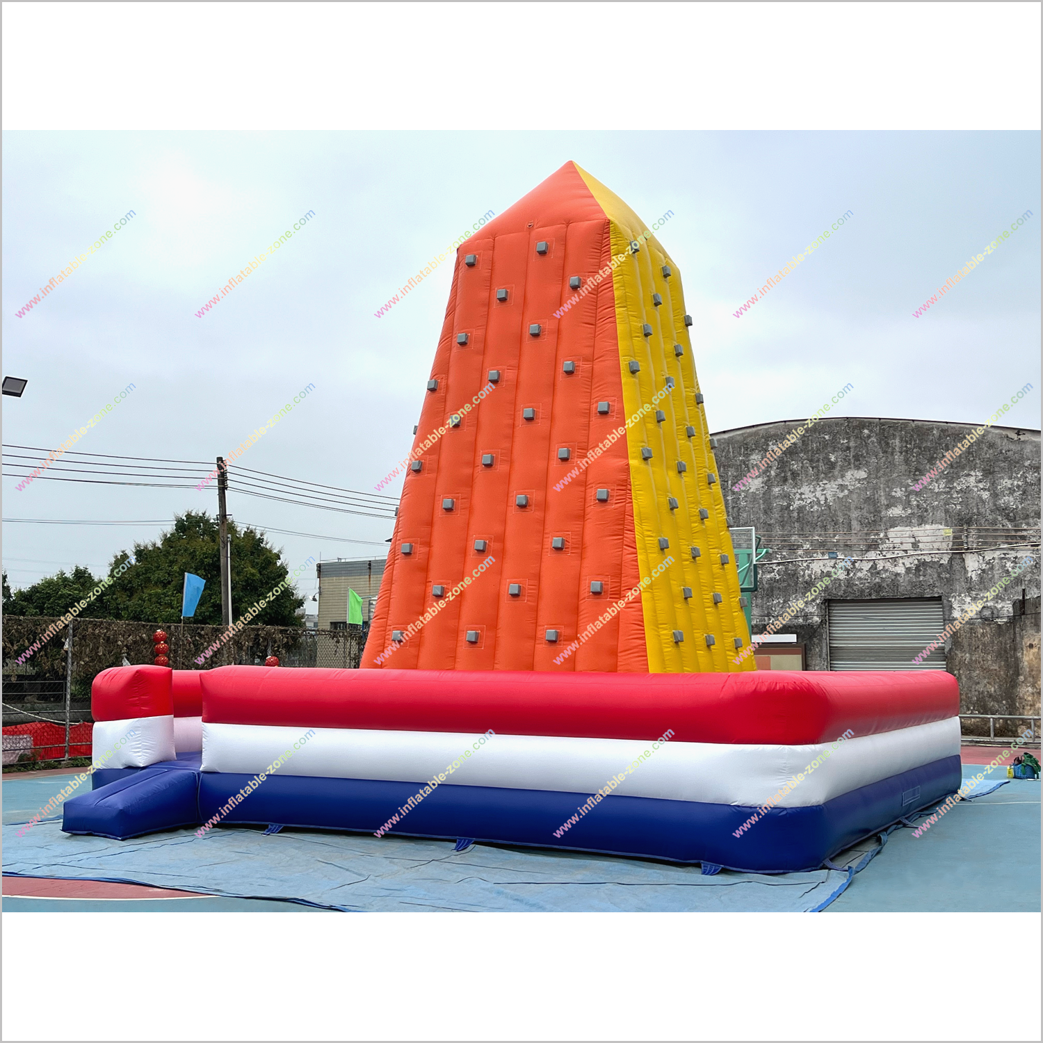 Air Mountain Inflatable Climbing Walls Play Equipment Outdoor Climbing Wall Rocks Tower Games - Inflatable-Zone