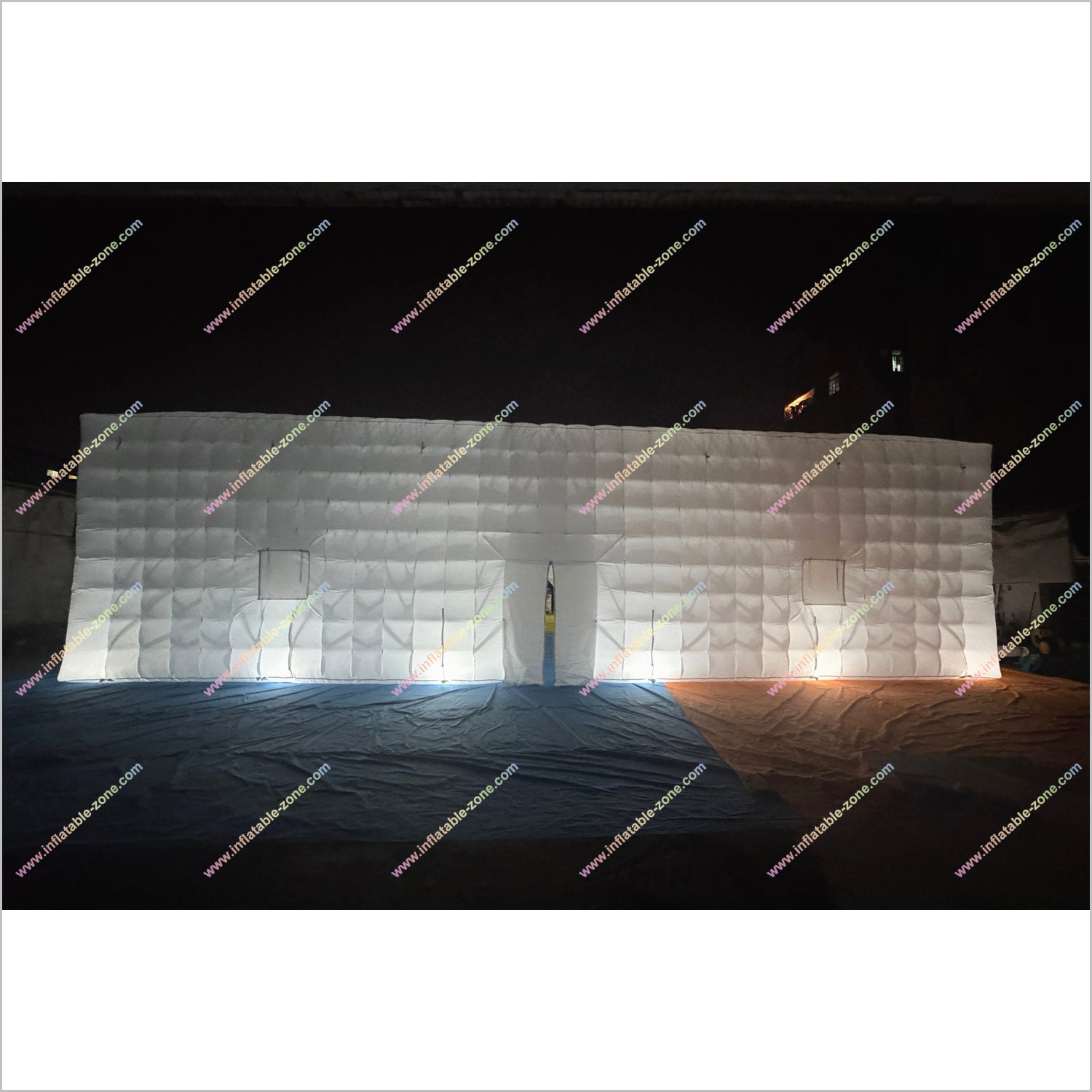 Inflatable Club Rental Marquee Nightclub Mobile Party Cube Inflatable Tent With Led Lighting - Inflatable-Zone