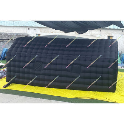 Inflatable Disco Tent Hire Cube Pavilion Event House Black Night Club Near Me Inflatable Tent Party