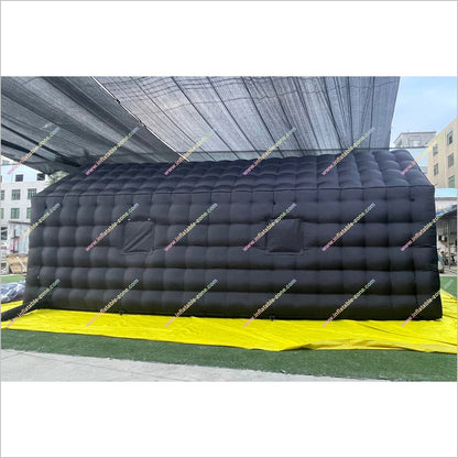Inflatable Disco Tent Hire Cube Pavilion Event House Black Night Club Near Me Inflatable Tent Party