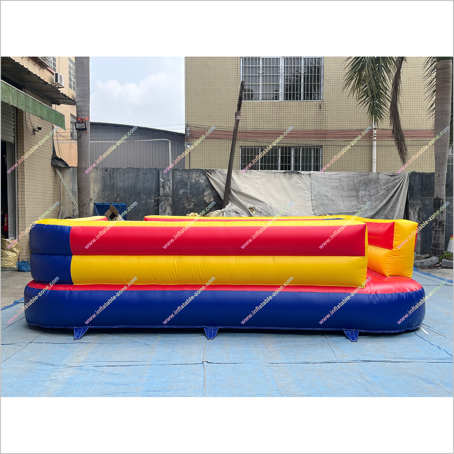 Outdoor Play Game Inflatable Jousting Ring Interactive Playground Equipment Inflatable Gladiator Joust Sticks For Sale - Inflatable-Zone