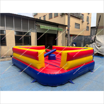 Outdoor Play Game Inflatable Jousting Ring Interactive Playground Equipment Inflatable Gladiator Joust Sticks For Sale - Inflatable-Zone