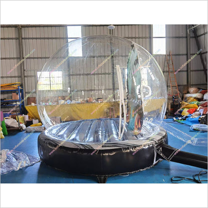 Inflatable Halloween Globe Haunted House Bounce House Pumpkin Snow Globe Bubble Photo Booth Airblown Inflatables - Inflatable-Zone