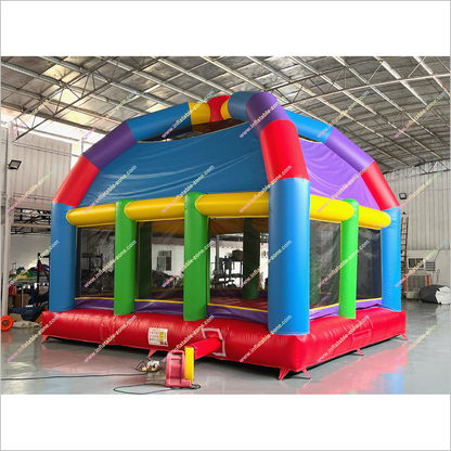 Mega Dome Inflatable House Bounce Grand Party Childrens Indoor Bouncy Castle Moonbounce Rentals Near Me