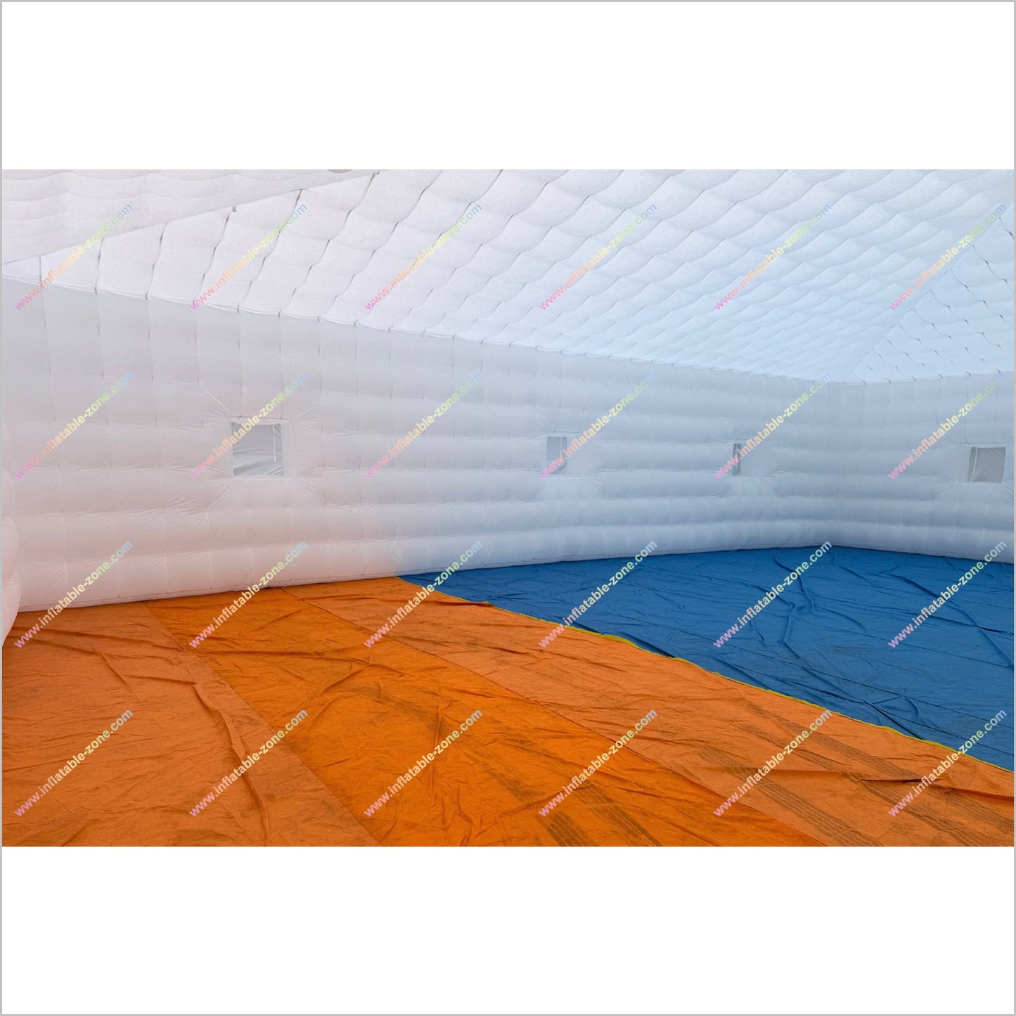 Outdoor Party Decorations Inflatable House Tents Big White Blow Up Cube Inflatable Night Club Rentals - Inflatable-Zone