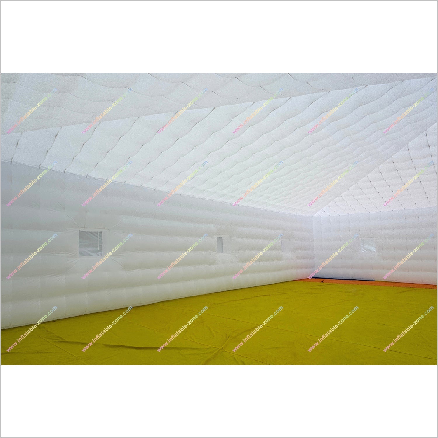 Outdoor Party Decorations Inflatable House Tents Big White Blow Up Cube Inflatable Night Club Rentals - Inflatable-Zone