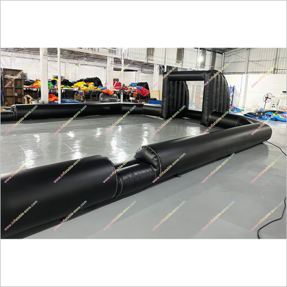 Single Wall Inflatable Indoor Soccer Field Interactive Sport Games Football Court Near Me