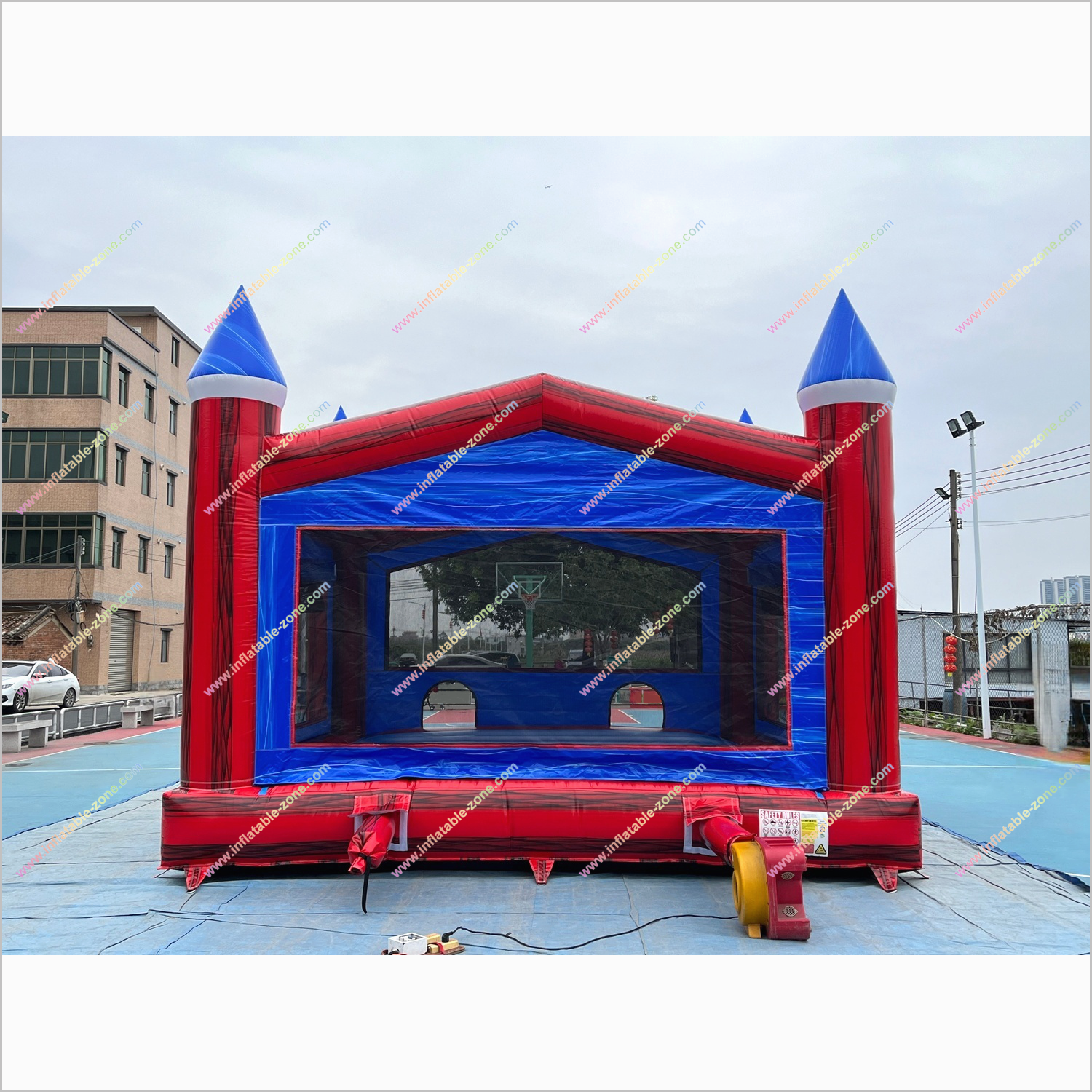 Double Entry Inflatable Jumping Castles Best Backyard Playground Equipment Bouncing House Rental - Inflatable-Zone