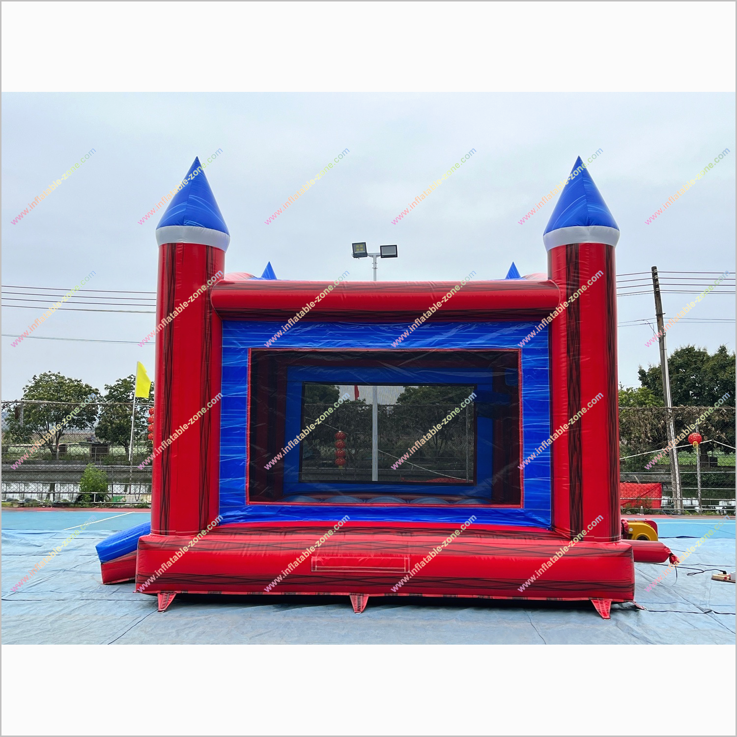 Double Entry Inflatable Jumping Castles Best Backyard Playground Equipment Bouncing House Rental - Inflatable-Zone