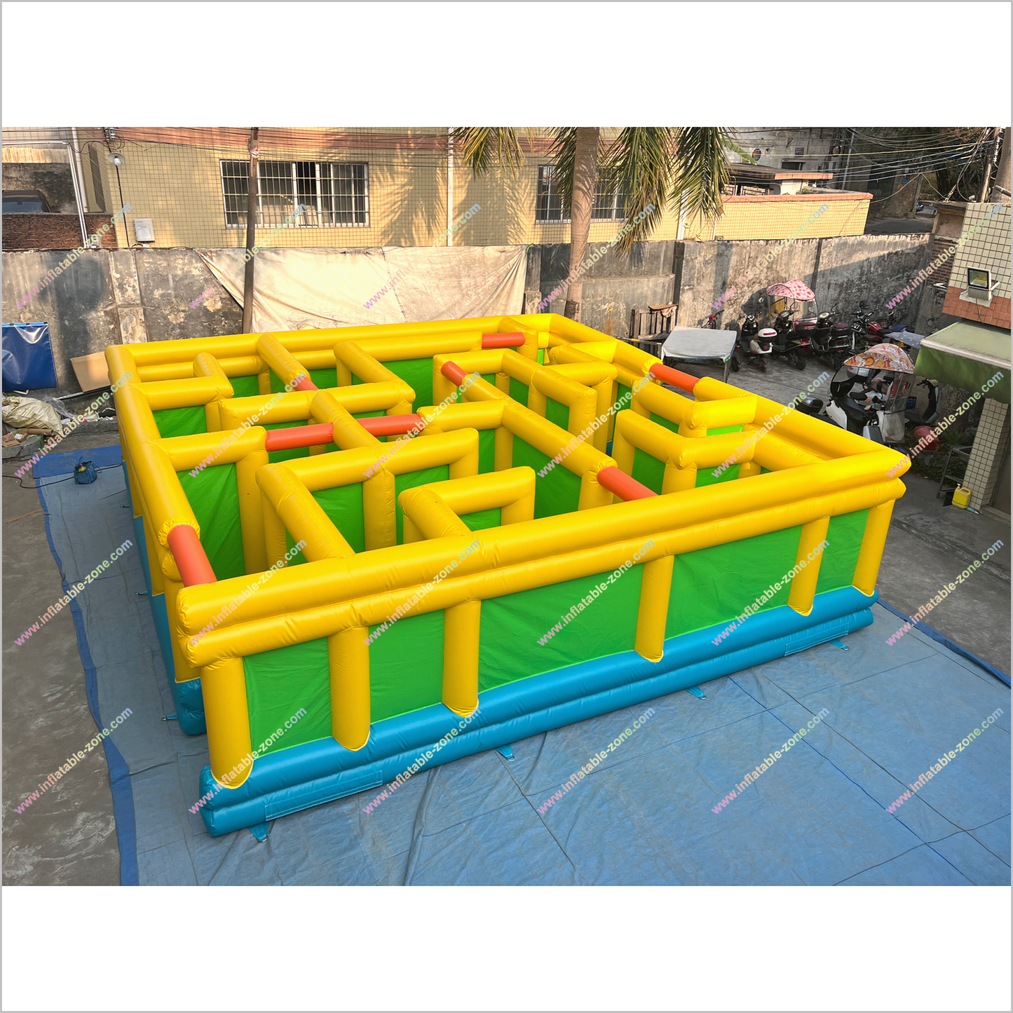 Best Outdoor Games Inflatable Mazes Fun Amusement Parks Near Me Inflatable Maze For Rent - Inflatable-Zone