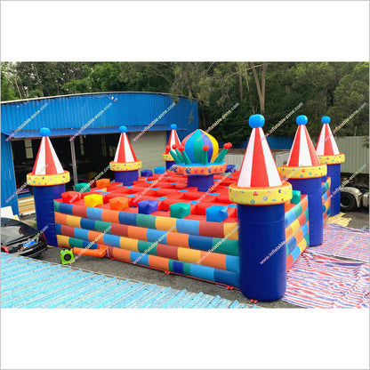 Fun Castle Inflatable Maze Rental Near Me Labyrinth Game Commercial Playground Equipment For Sale