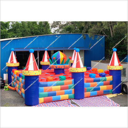 Fun Castle Inflatable Maze Rental Near Me Labyrinth Game Commercial Playground Equipment For Sale