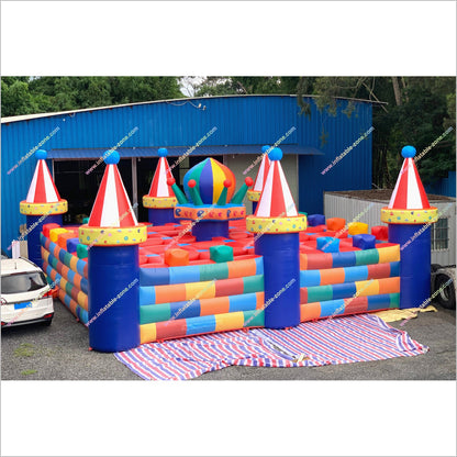 Fun Castle Inflatable Maze Rental Near Me Labyrinth Game Commercial Playground Equipment For Sale
