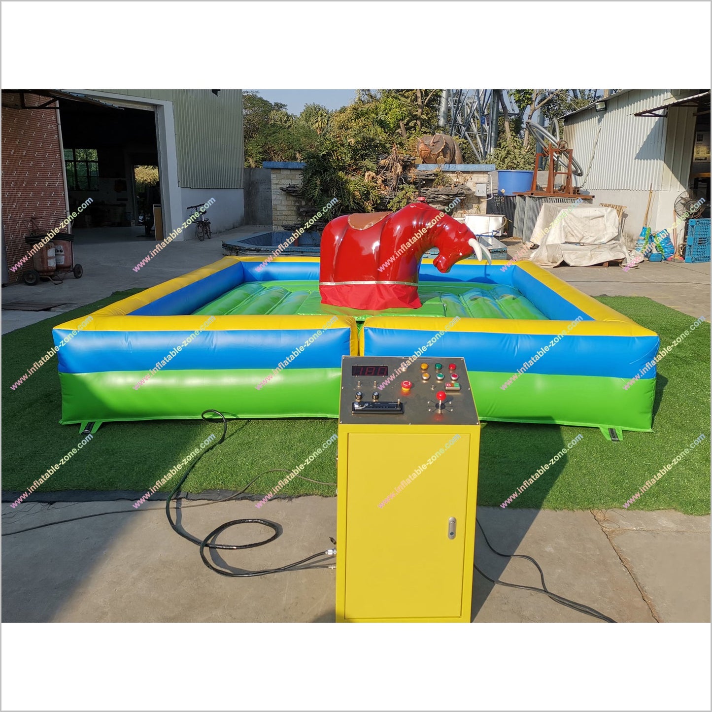 Competitive Gaming Inflatable Mechanical Rodeo Bull Ride Price Inflatable Mechanical Bull For Rent Near Me