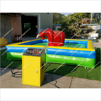 Competitive Gaming Inflatable Mechanical Rodeo Bull Ride Price Inflatable Mechanical Bull For Rent Near Me