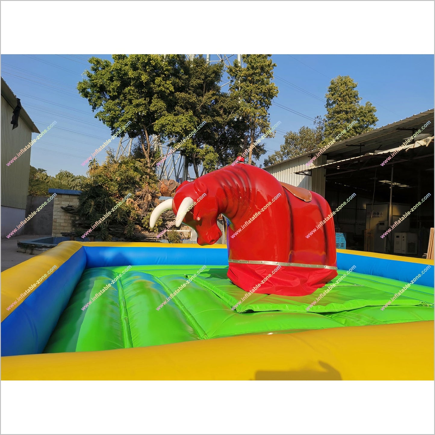 Competitive Gaming Inflatable Mechanical Rodeo Bull Ride Price Inflatable Mechanical Bull For Rent Near Me