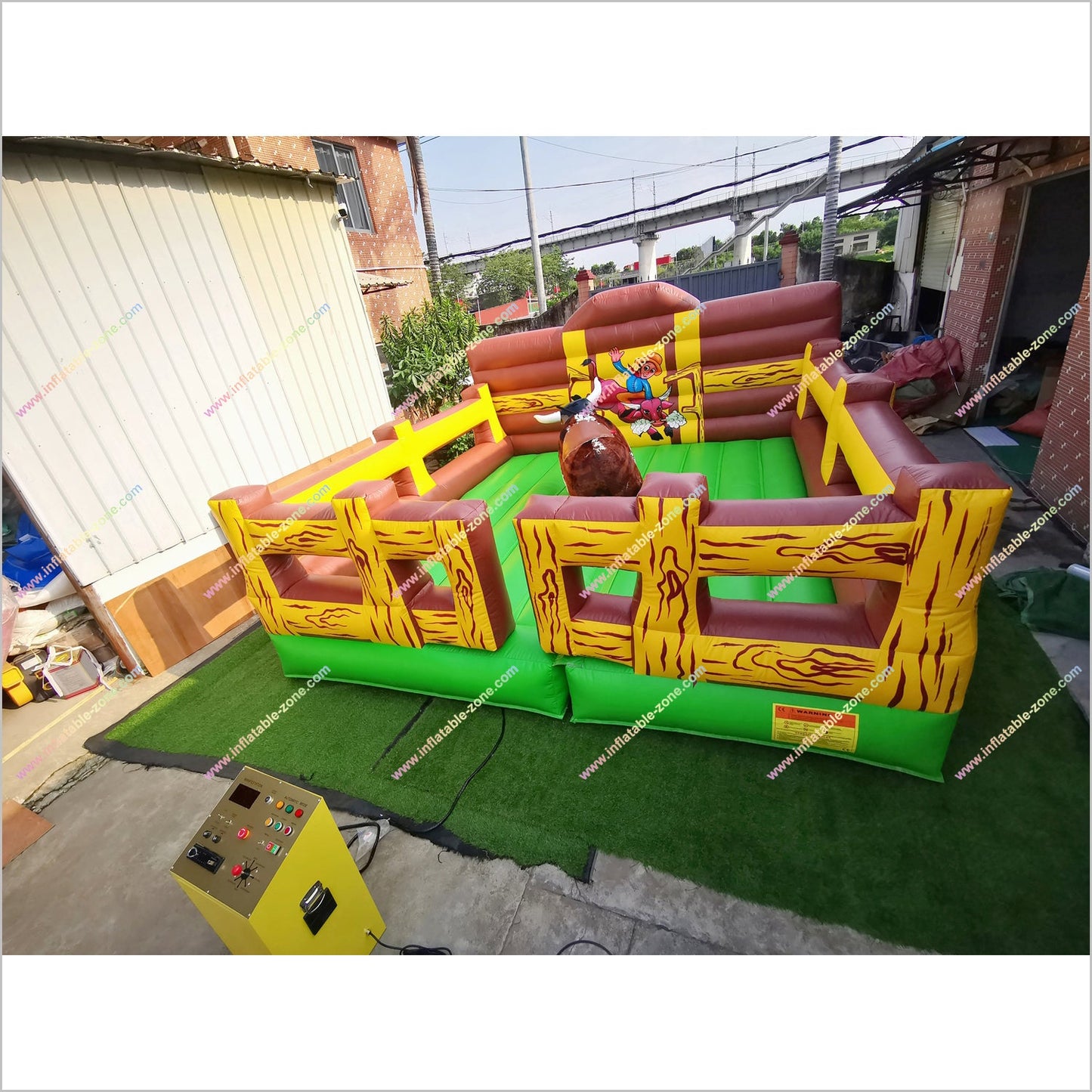 Endless Fun Mechanical Inflatable Bull Rodeo Bull Riding Mechanical Bull For Sale Near Me