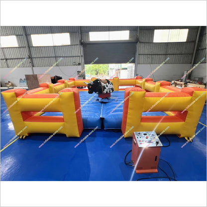 Rent Inflatable Mechanical Bull Arena Mattress Inflatable Rodeo Bouncer Blow Up Mechanical Bull Rental Near Me