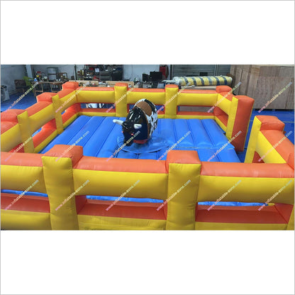 Rent Inflatable Mechanical Bull Arena Mattress Inflatable Rodeo Bouncer Blow Up Mechanical Bull Rental Near Me