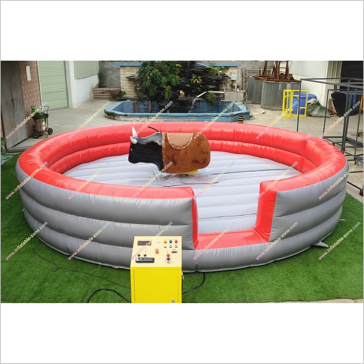 Country Western Inflatable Mechanical Bull Rodeo Fun Play Area Near Me Mechanical Bull Hire Price