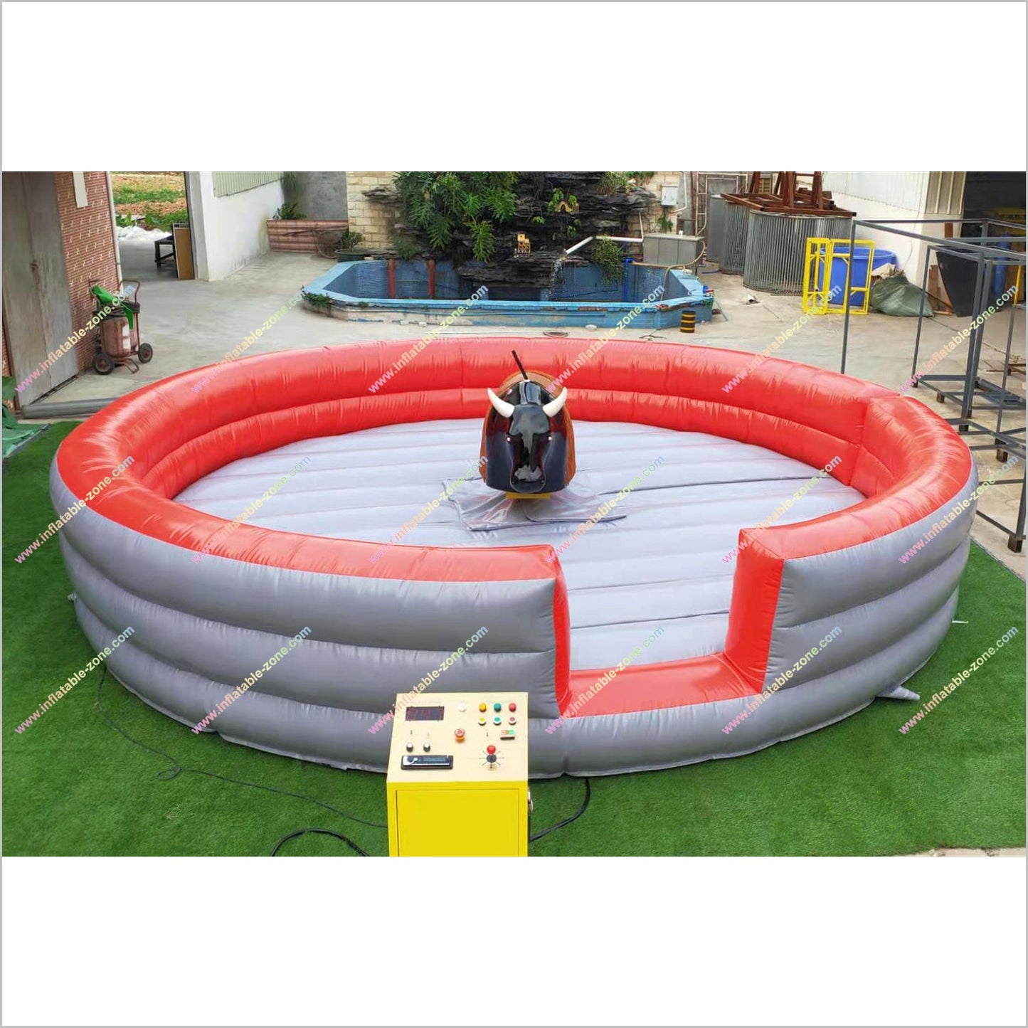Country Western Inflatable Mechanical Bull Rodeo Fun Play Area Near Me Mechanical Bull Hire Price