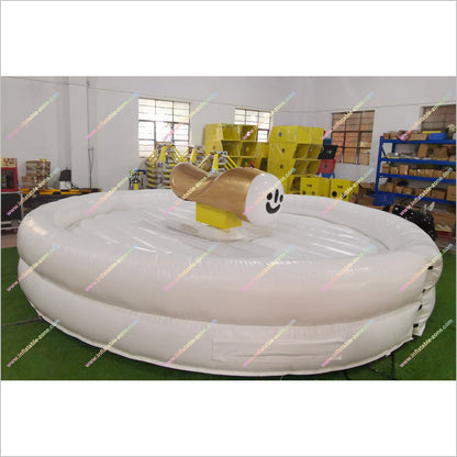 Competitive Game Inflatable Mechanical Bull Riding Outdoor Play Fun Mechanical Inflatables