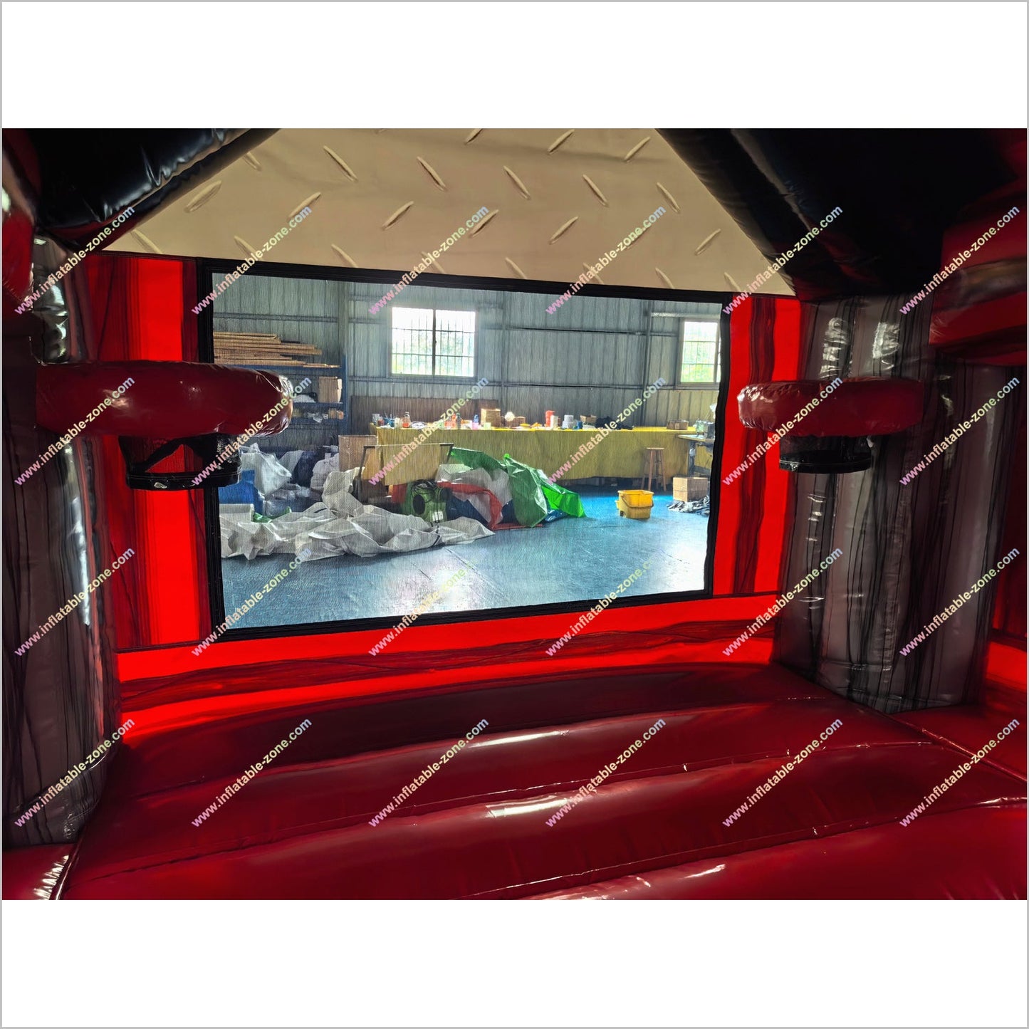 Inflatable Monster Truck Bounce House Combos Dual Lanes Bouncy Castle Slide Hire Near Me Inflatable Indoor Playground