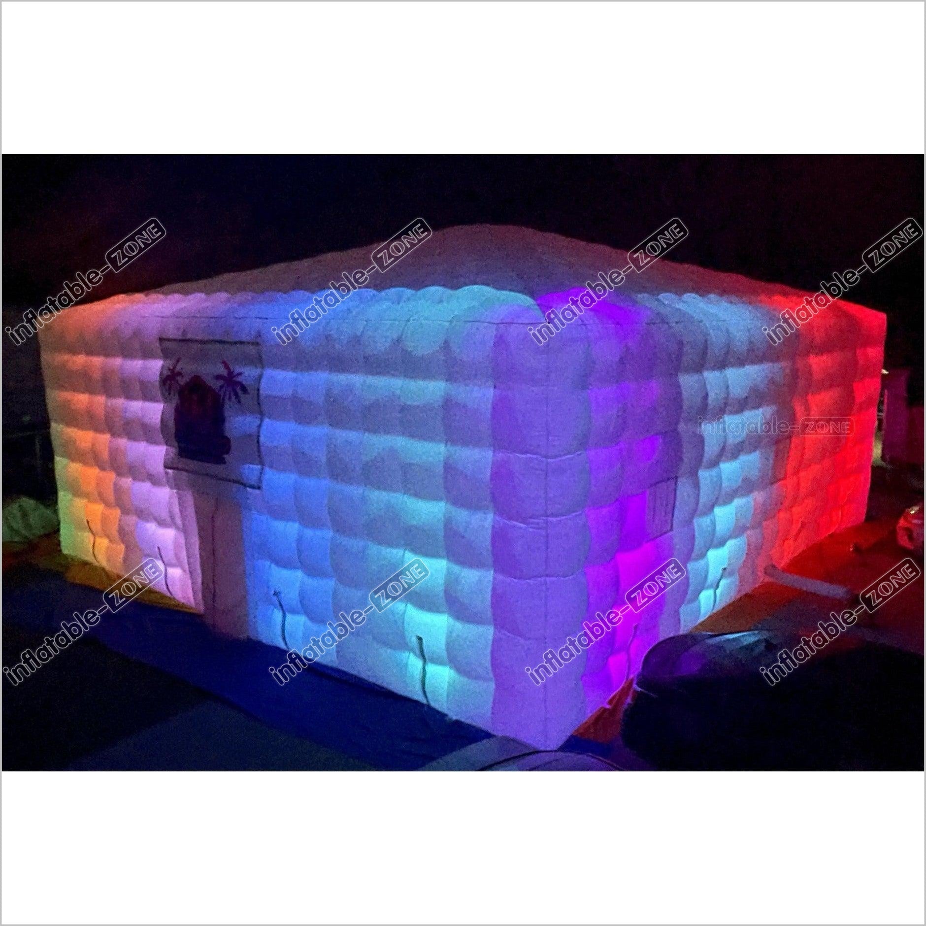 Inflatable Nightclub Giant Inflatable Air Tent With LED Lights For Wedding Party Event - Inflatable-Zone