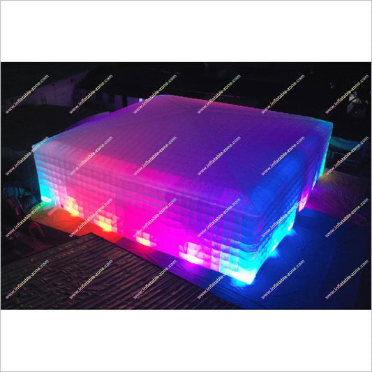 Inflatable Nightclub Rent Colorful Led Lights Garden Party Decorations Inflatable Party Tents For Sale - Inflatable-Zone